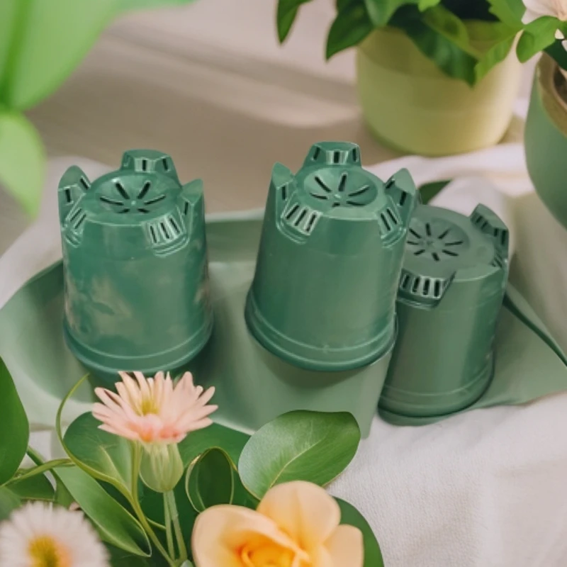 【2绿加仑盆】树脂控根加仑花盆加厚适合阳台种植月季百合等绿植