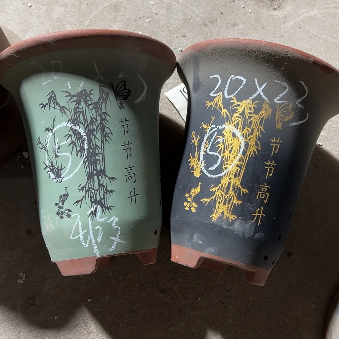 桃***缘花盆紫砂宜兴紫砂花盆