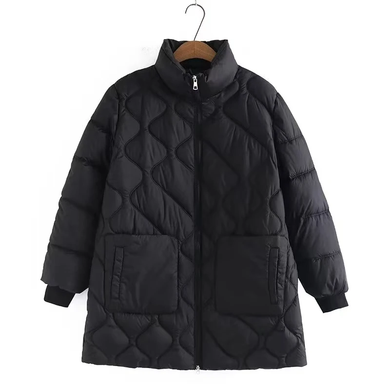 150-240斤特大码胖妈妈翻领中款棉服加肥加大阔太太气质上衣