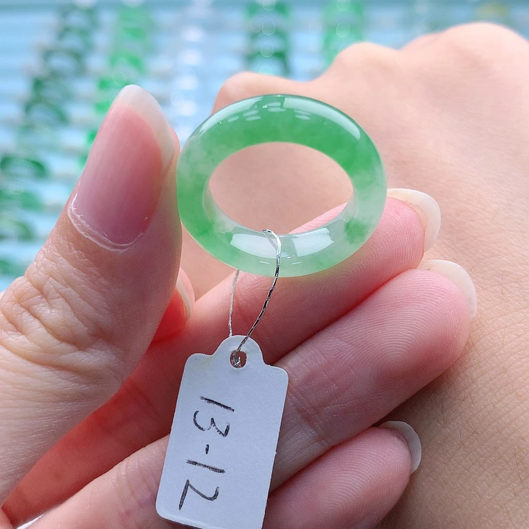 未镶嵌戒指翡翠A货缅甸翡翠