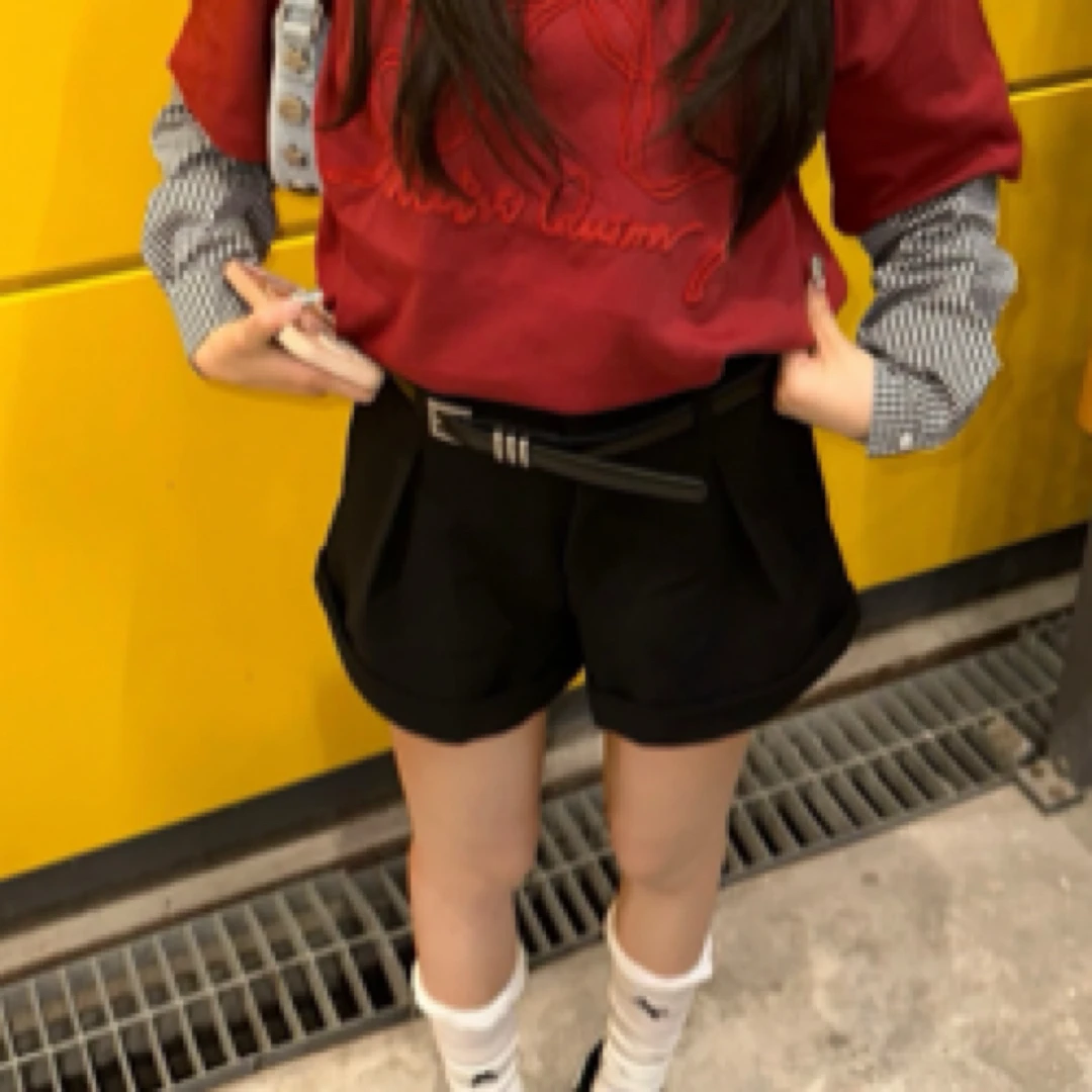 Mto Quinn |廓形显瘦翻边短裤