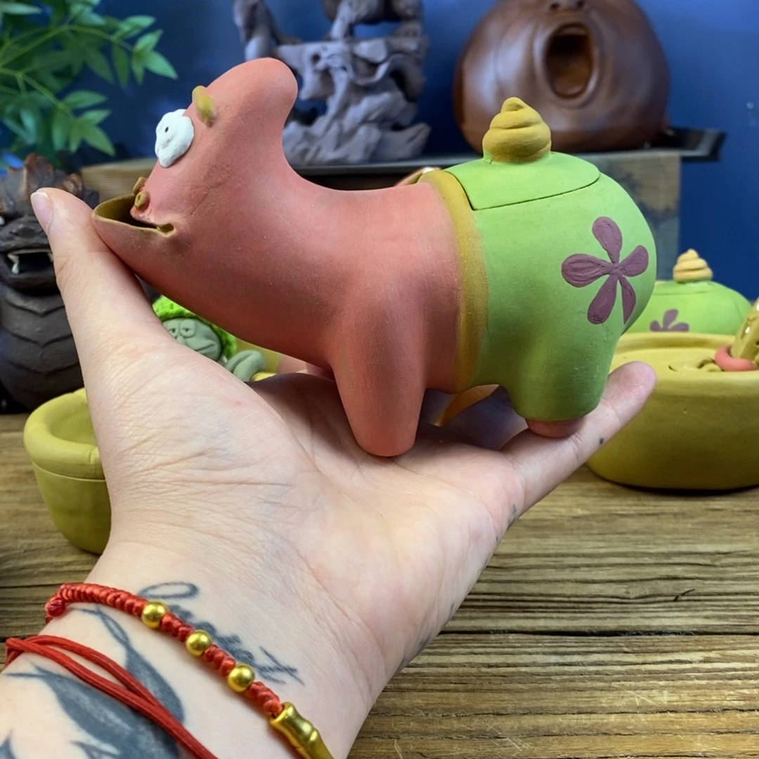 茶壶紫砂紫砂 派大星