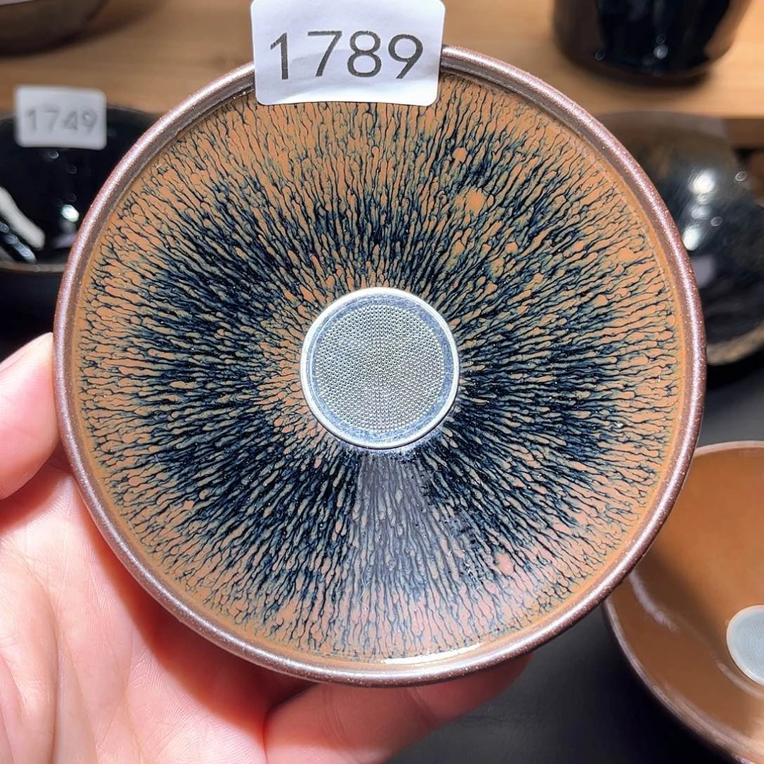 茶盏柴烧建盏主人杯1789