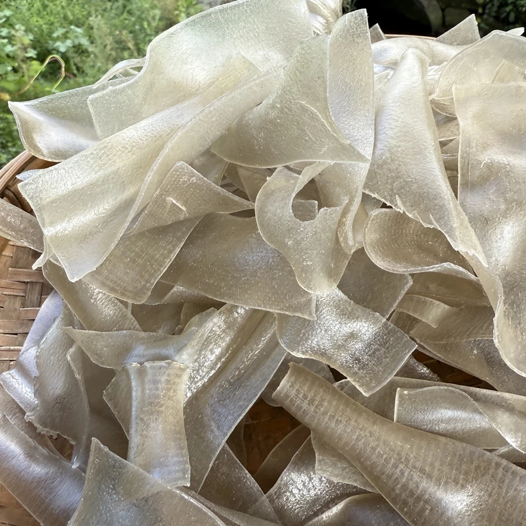 湘西正宗手工农家红薯粉皮凉拌炒菜煮火锅