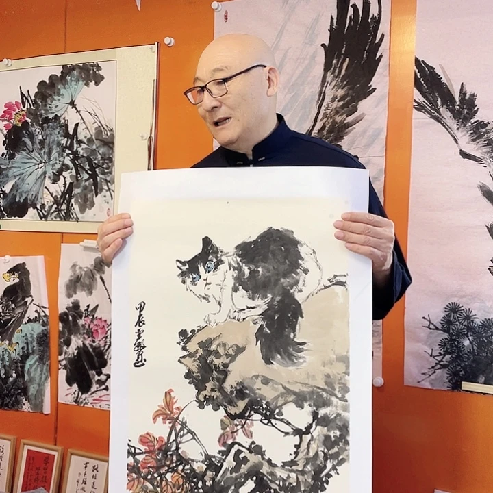 国画张圣敏先生纯手绘作品