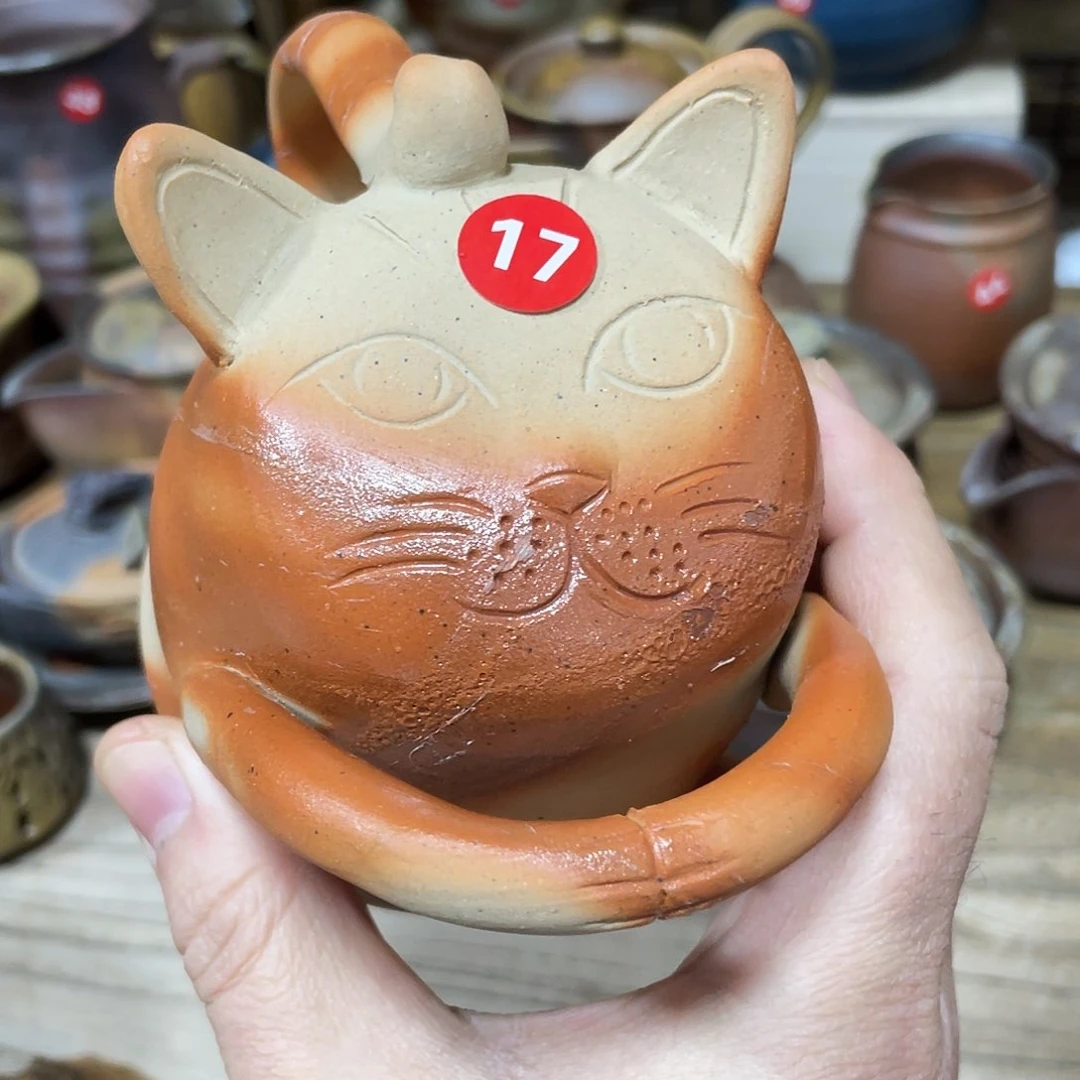 明光窑备前茶杯茶杯