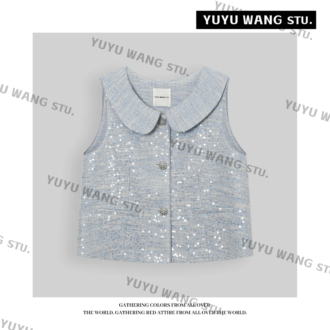 YUYU WANG 【溏心】马甲 RBL2SC554通勤