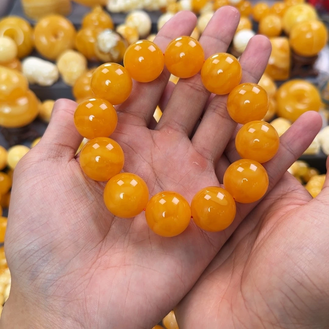 琥珀未镶嵌珠宝奇石20mm同料