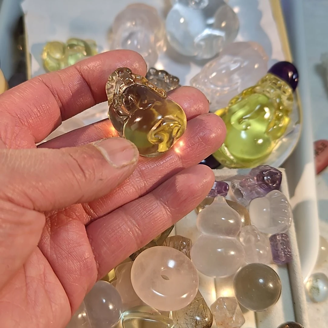 d***n水晶颈饰未镶嵌水晶