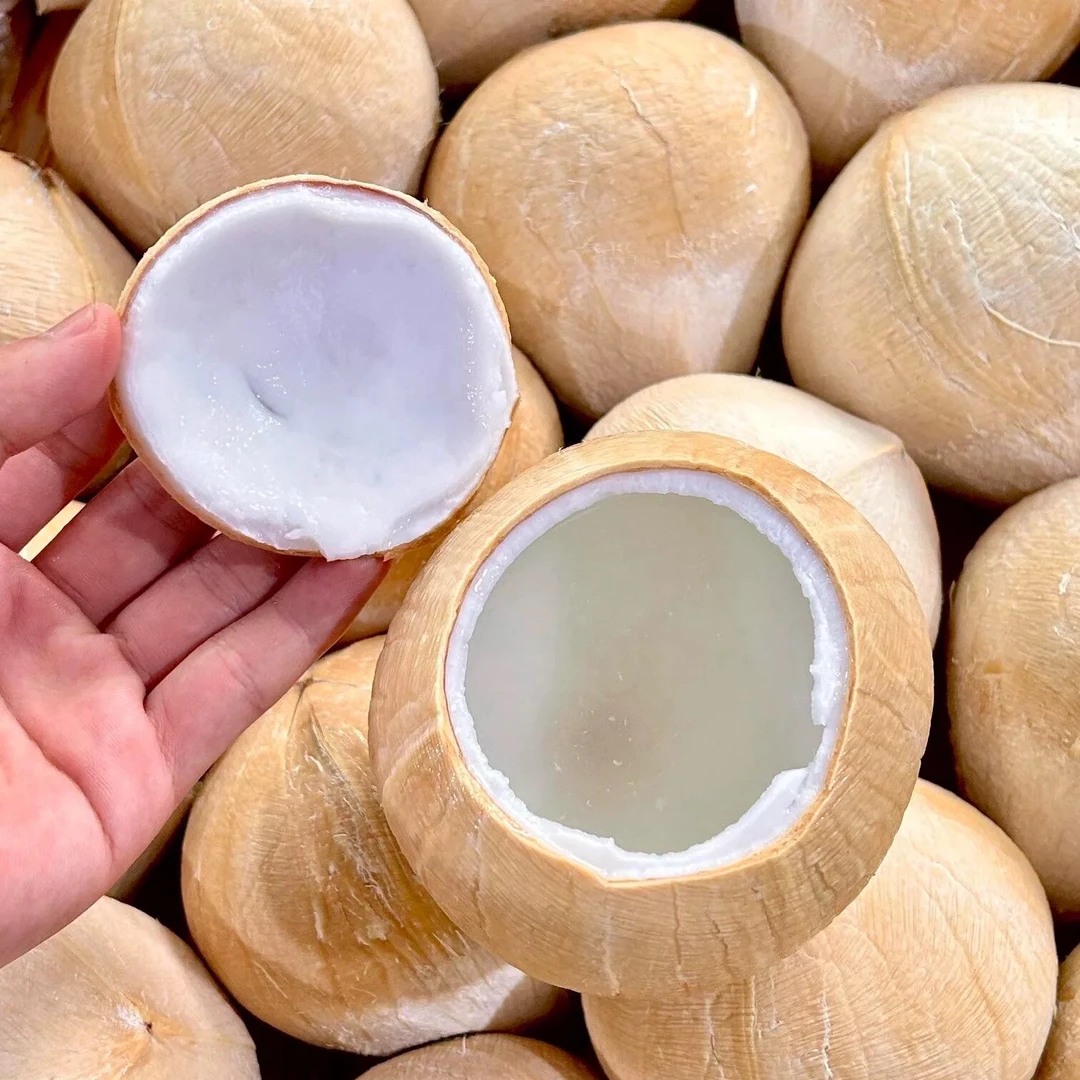 【京东冷链】泰国丹嫩沙多椰皇天然电解质水6/9颗孕妈水果进口椰子