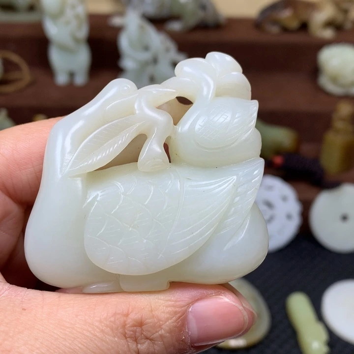 金***雨和田玉未镶嵌把件