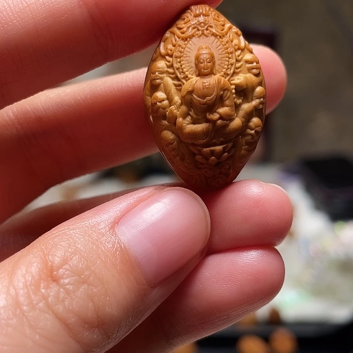 橄榄核吊坠橄榄核