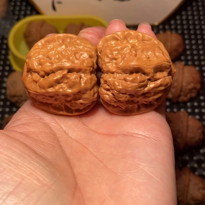 文玩核桃把件开背肌肉蛙