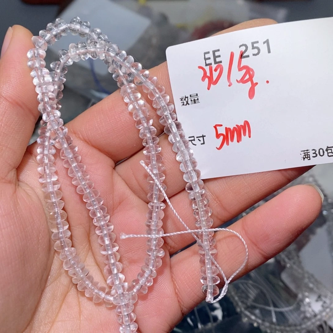 水晶颈饰银S925镶嵌EE251