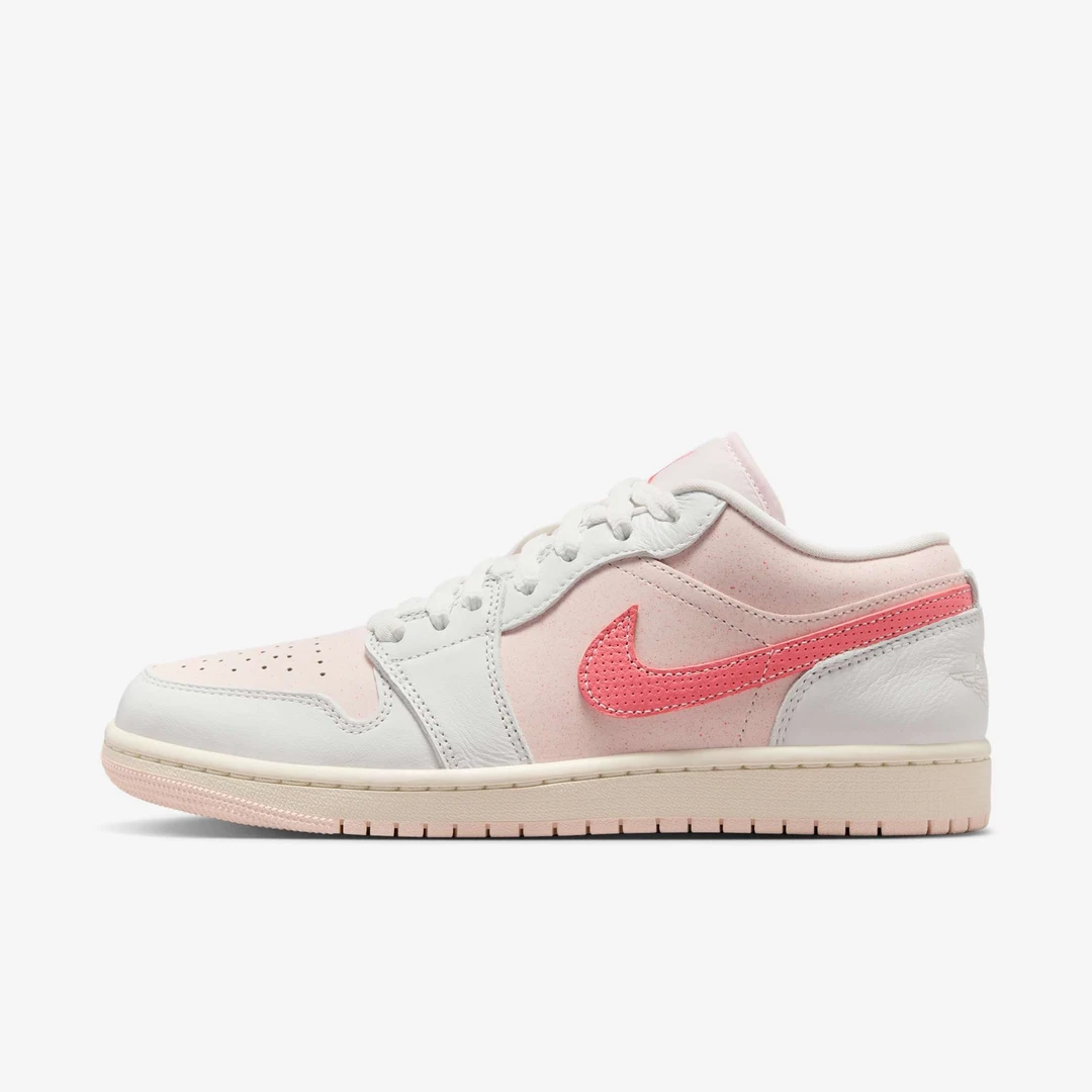 Air Jordan 1 Low AJ1粉白草莓奶昔复古篮球鞋IB8156-133