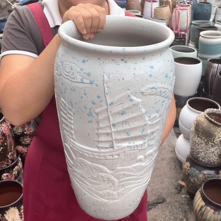 紫砂花盆口20高41正品正品