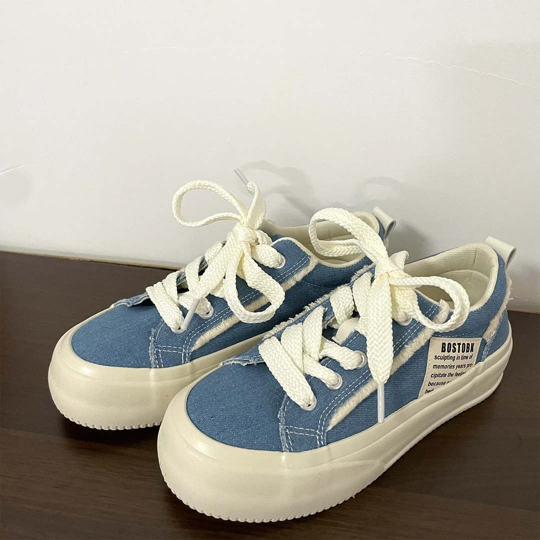 9205【 高品质处理！！！ 毛边流苏帆布鞋  】春夏休闲百搭鞋