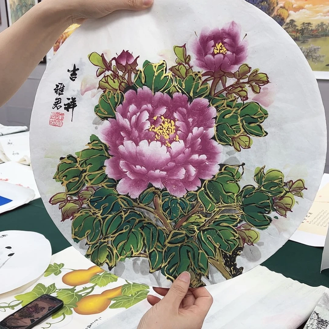 国画宣纸国画纯手绘作品