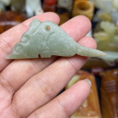 颈饰未镶嵌和田玉73