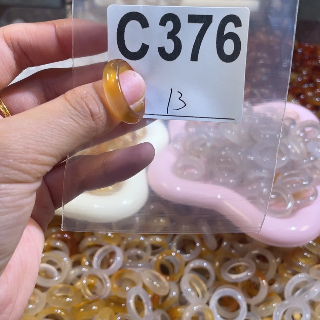 未镶嵌戒指玛瑙/玉髓376