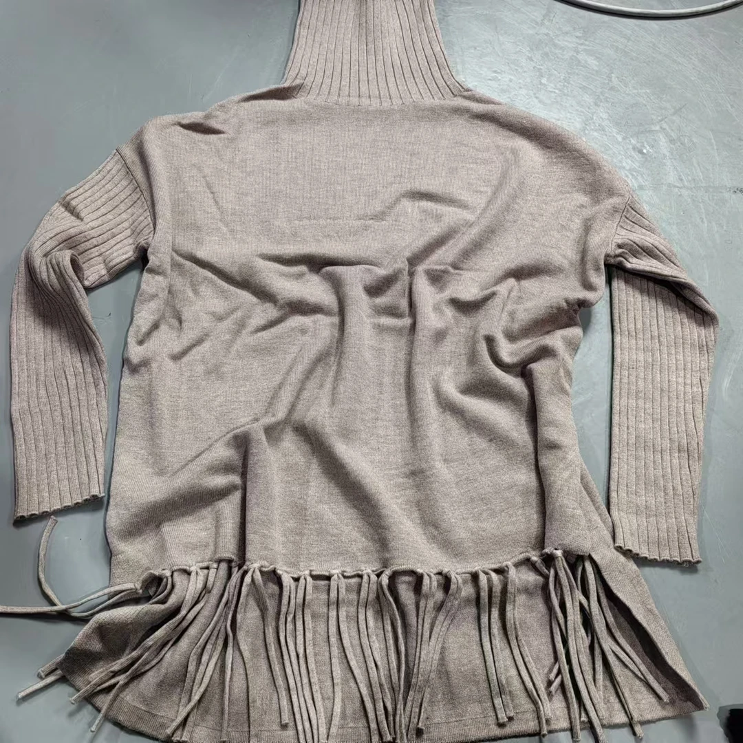 【南油玲姐】藕粉色针织衫MY809