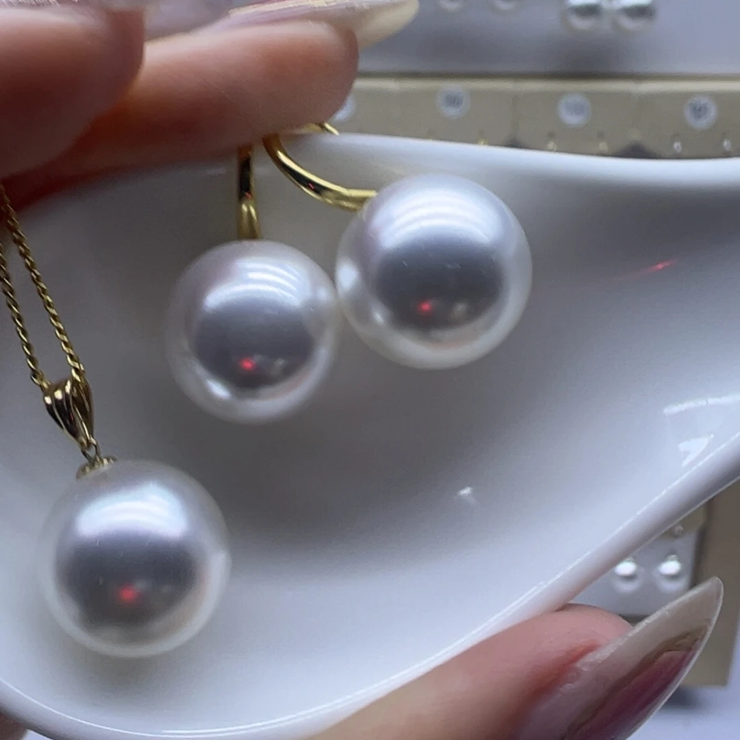 吊坠(赠链)18K金镶嵌淡水珍珠