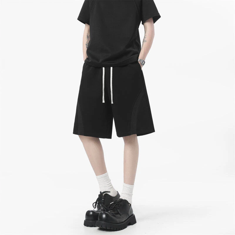 夏季休闲短裤男五分裤子港风运动短裤宽松卫裤