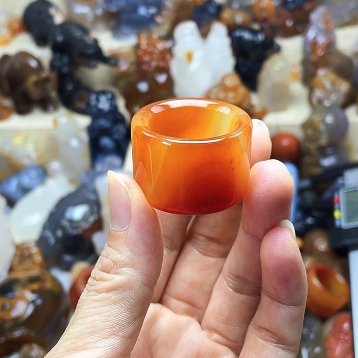 浅***韵玛瑙/玉髓饰品未镶嵌