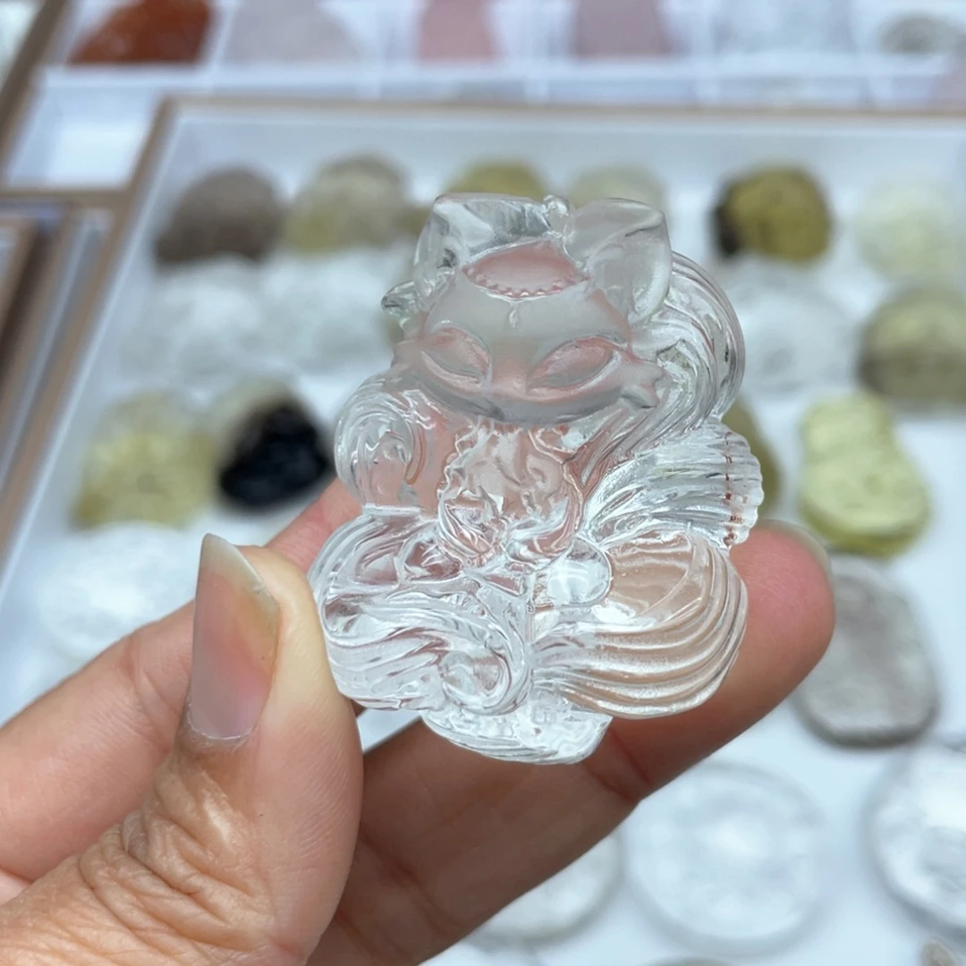 水晶吊坠(不含链)未镶嵌