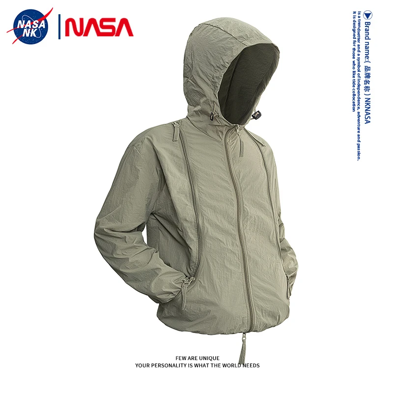 NASA联名山系户外机能防晒衣男薄款夏季冰感防紫外线钓鱼登山外套