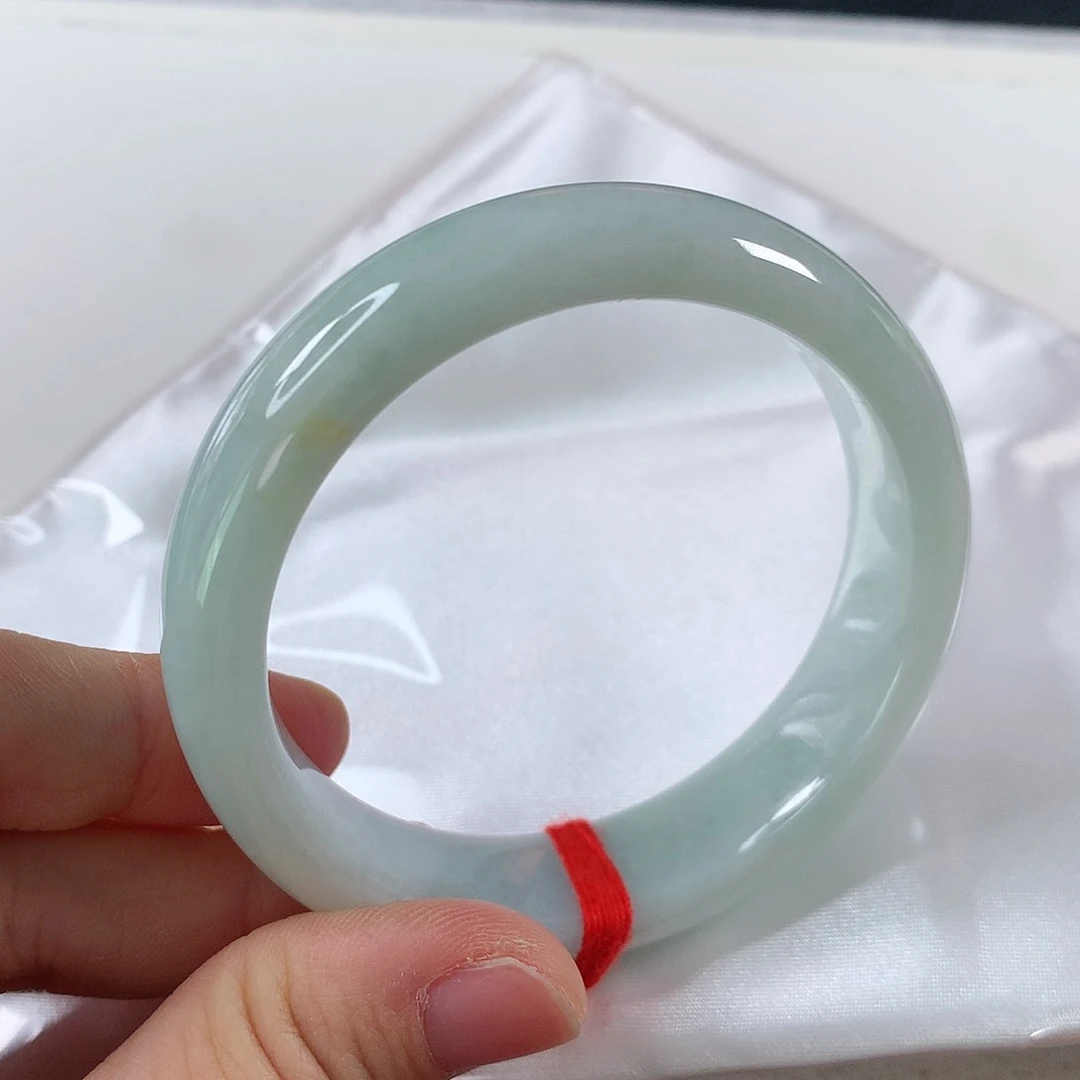 翡翠手镯未镶嵌 需包容纹裂 轮胎镯⑦⑨