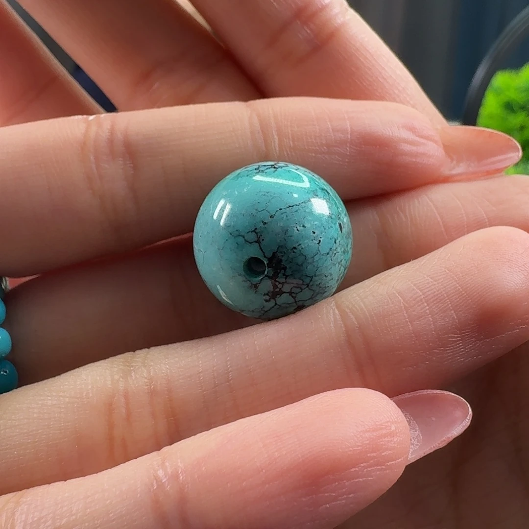 她***张绿松石未镶嵌吊坠(不含链)