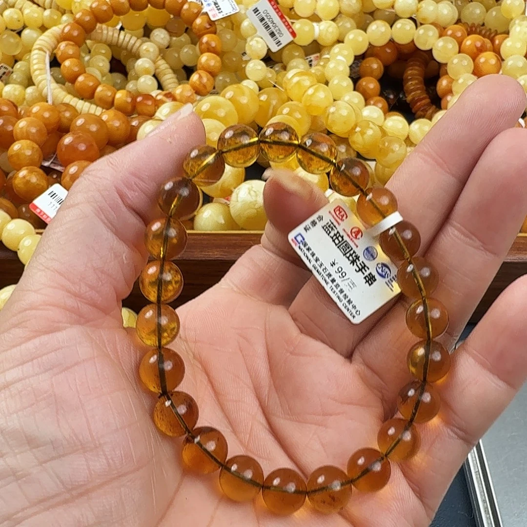 琥珀未镶嵌珠宝奇石