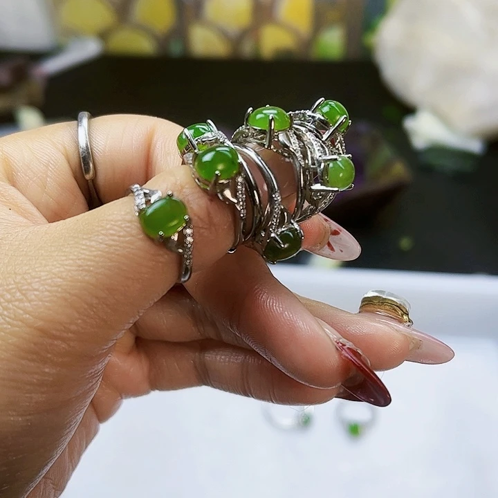 和田玉（糖玉）珠宝半成品未镶嵌