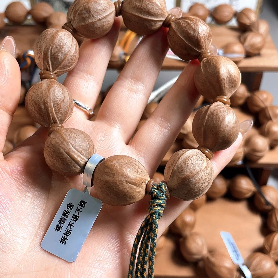 画***。手串/手链橄榄核20/24梅林铁核