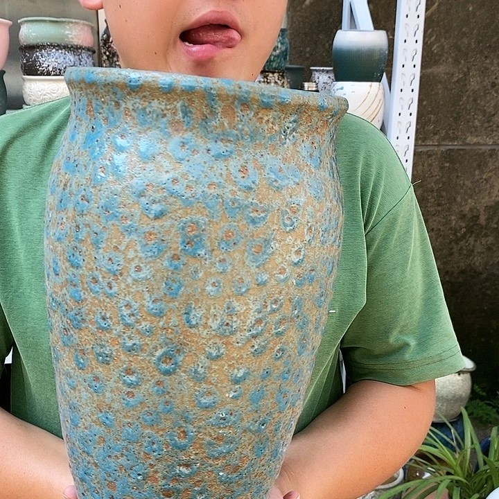 紫砂花盆口19高33福利
