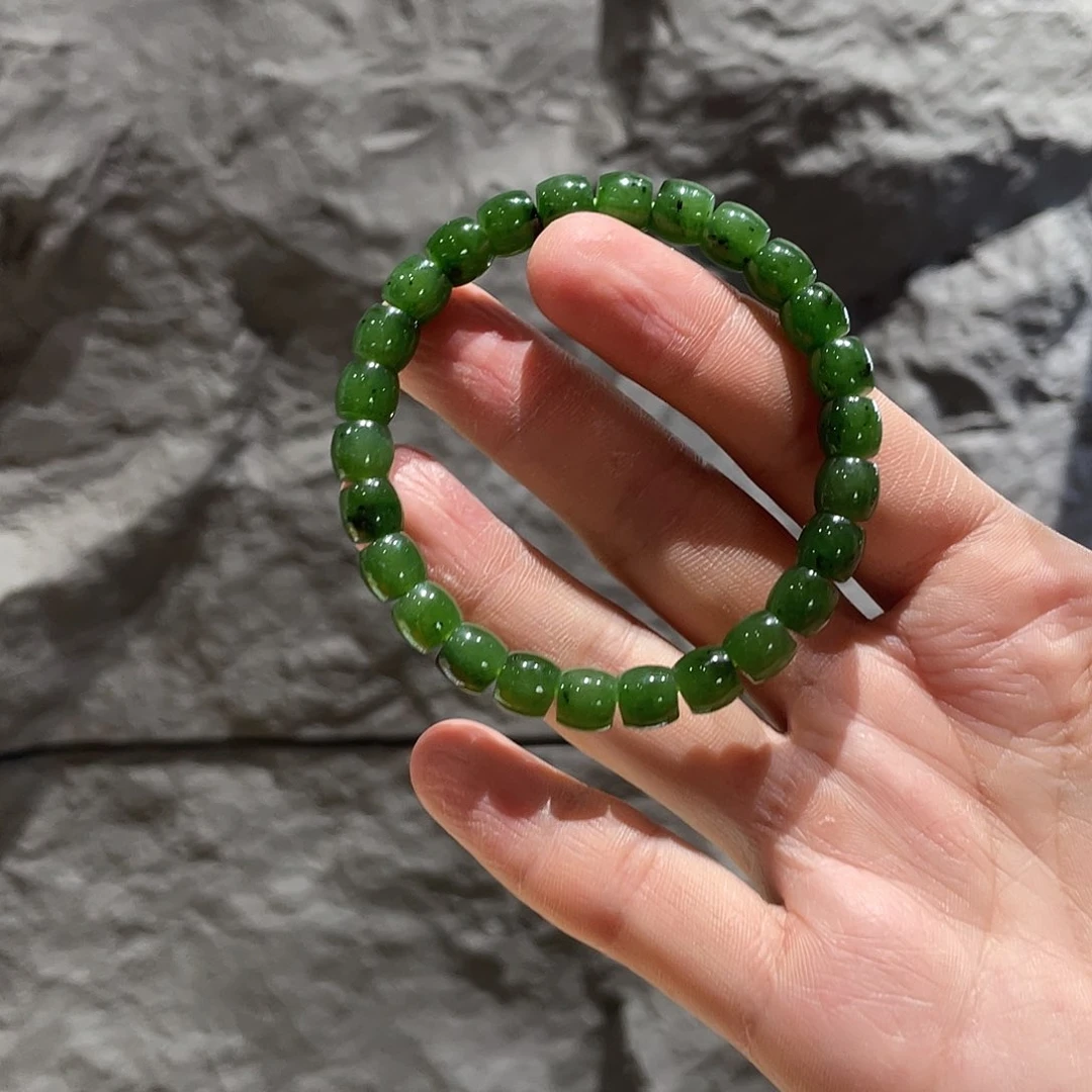 和田玉手串未镶嵌