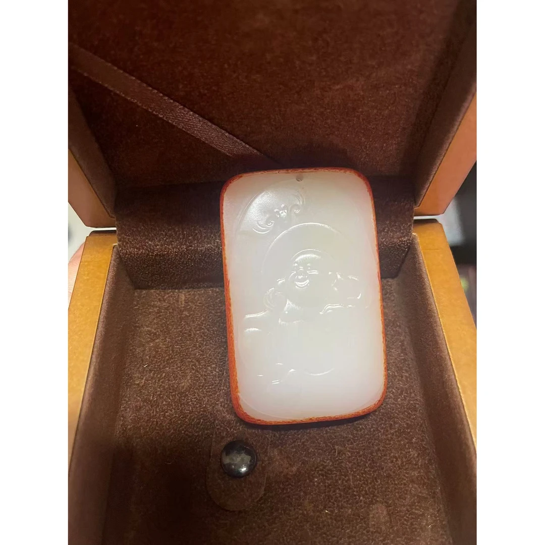 【闪购链接】白Y佛牌子摆件一个