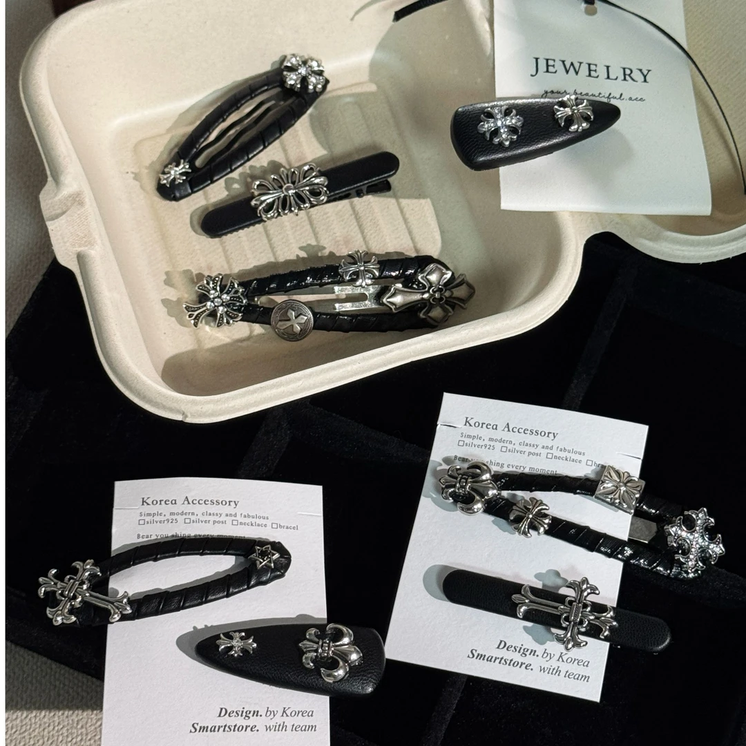 早兰【朋克风发夹】欧美ins复古风朋克发夹