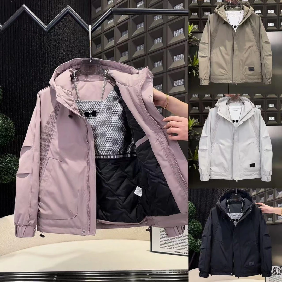 新款秋款时尚防风连帽休闲百搭二棉衣外套68902