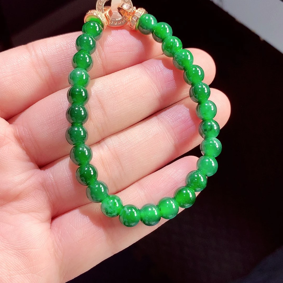 未镶嵌手链翡翠天然翡翠手链未镶嵌