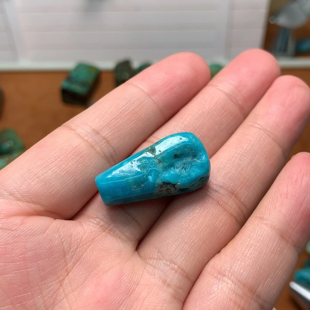 未镶嵌绿松石珠宝奇石修*