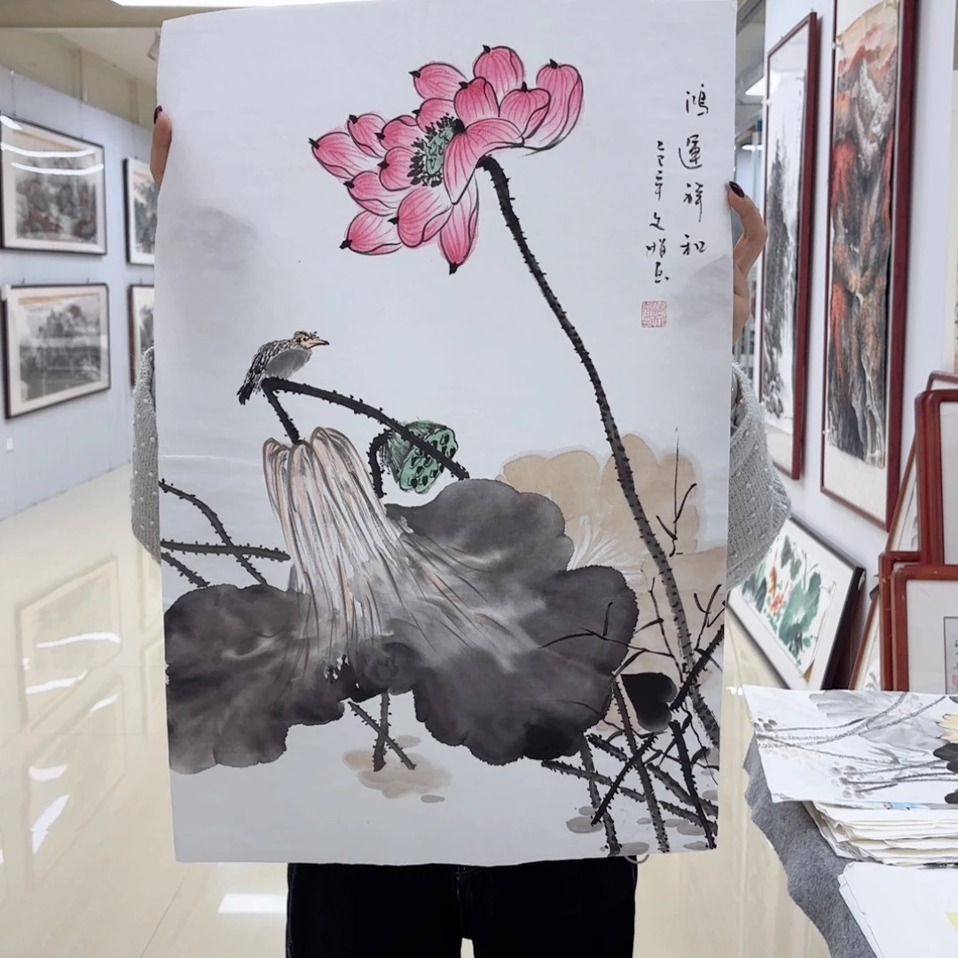 国画国画作品集一个