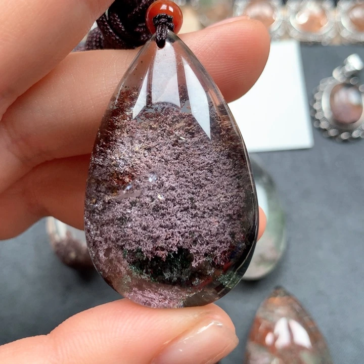 水晶颈饰未镶嵌银**幻水晶