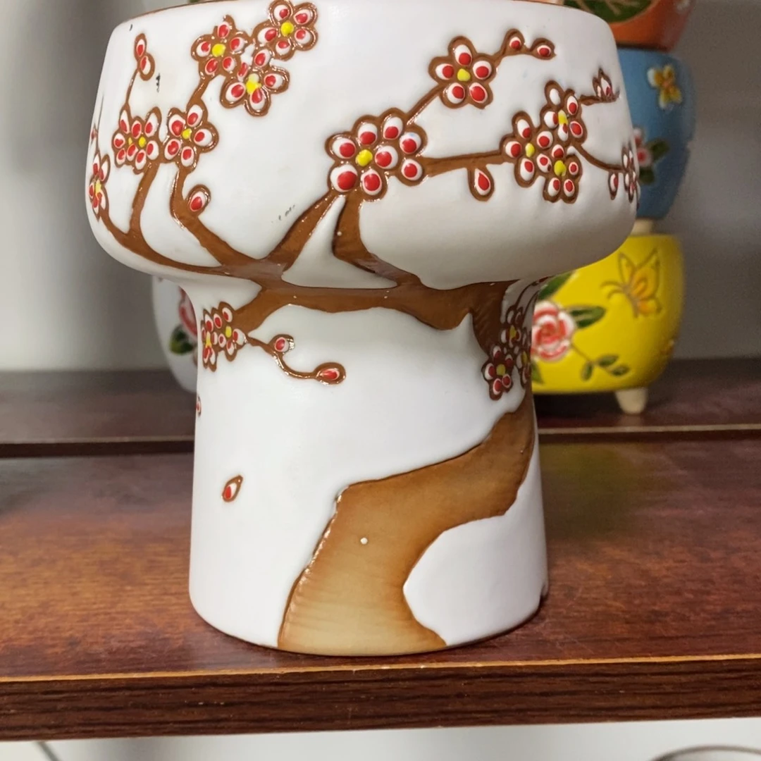 红陶韩式多肉植物花盆