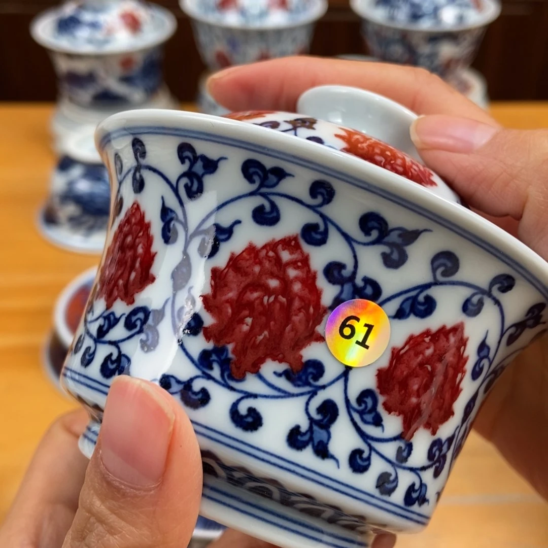 手绘现代茶具得古董