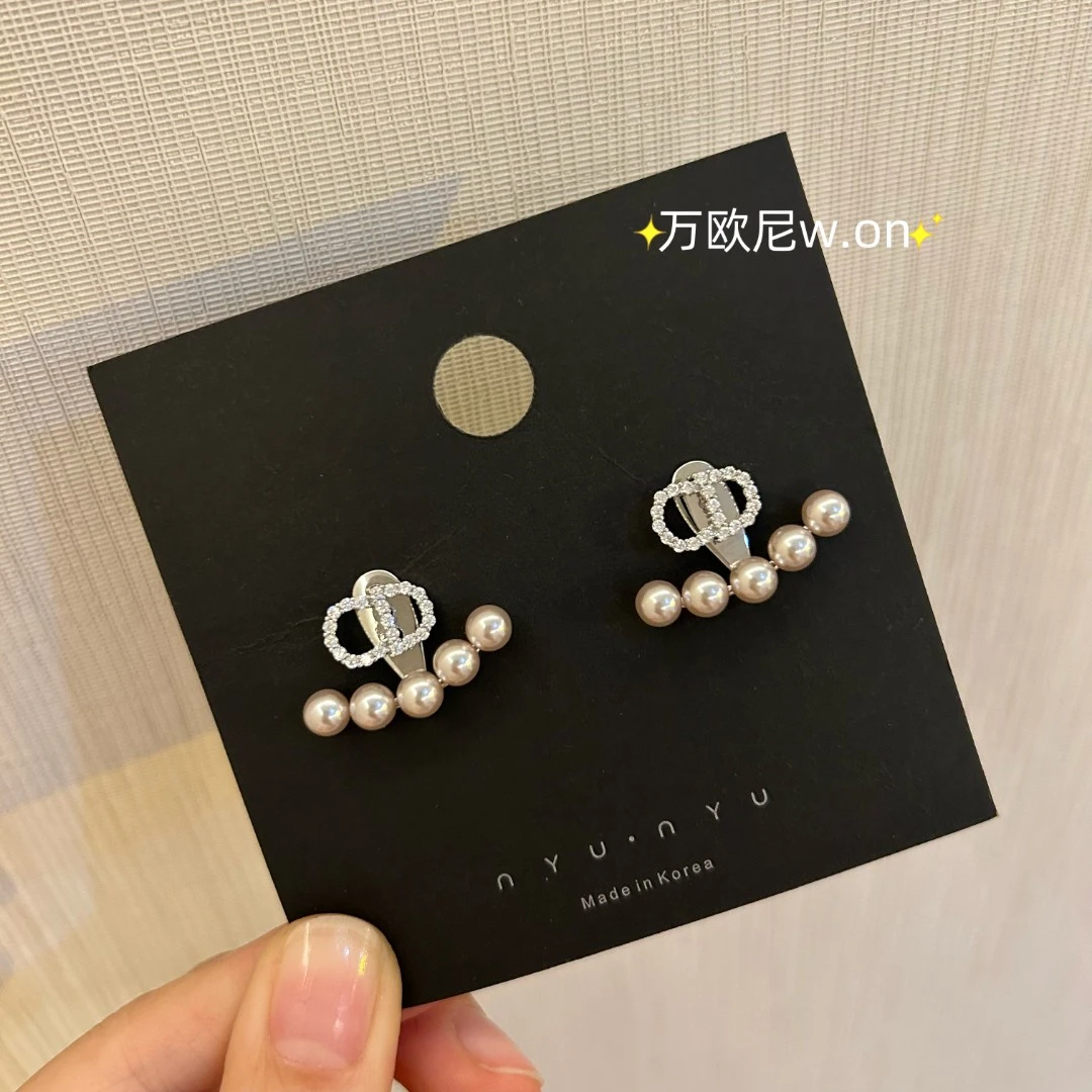 CHANGE x 真多麻耳饰 百搭复古法式 弧E275