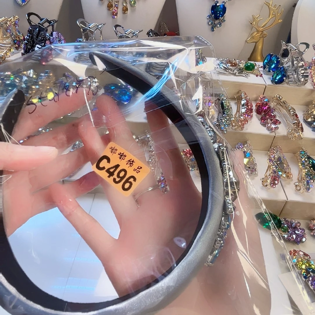 皮质铁合金施华发箍