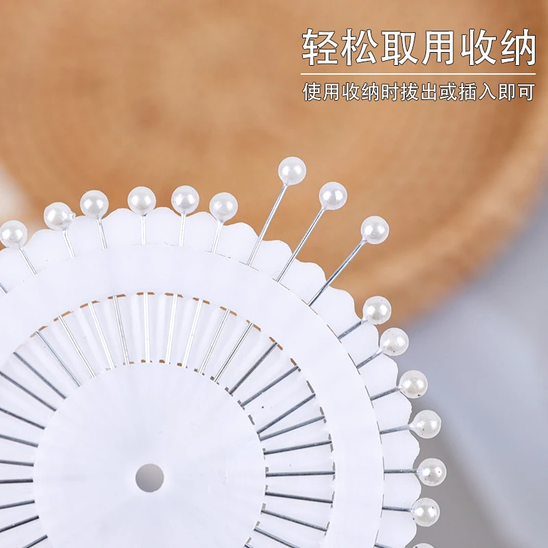 新款手捧花固定圆形珍珠定型花艺包装材料花店用品资材