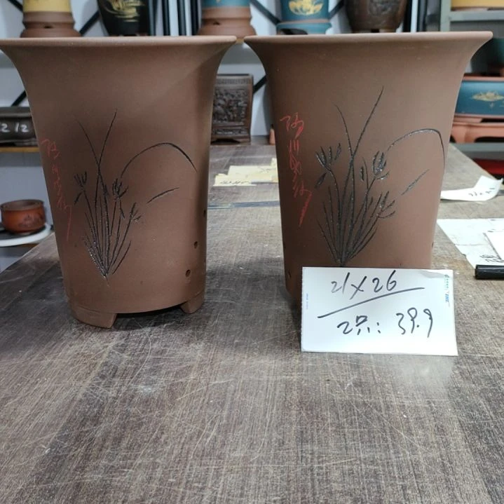 紫砂花盆紫砂花盆